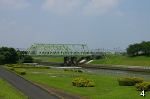 荒川にかかる鉄橋 荒川にかかる鉄橋