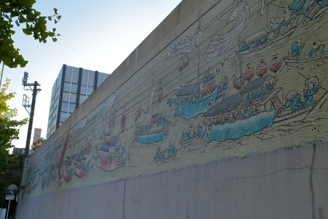 広島拘置所外壁絵巻 『入野忠芳画』 by HERO.H.ZOBE (ID:11427165) 写真共有サイトPHOTOHITO