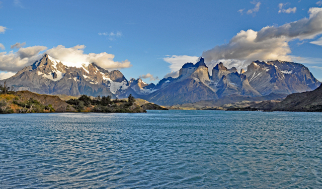 早朝の爽やかなパイネ山群 by 山好きトレッカー (ID:11672405) 写真共有サイトPHOTOHITO